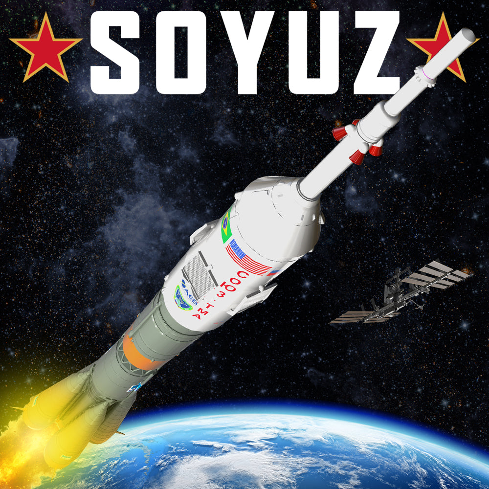 Estes Soyuz Model Rocket Web Banner - Mobile