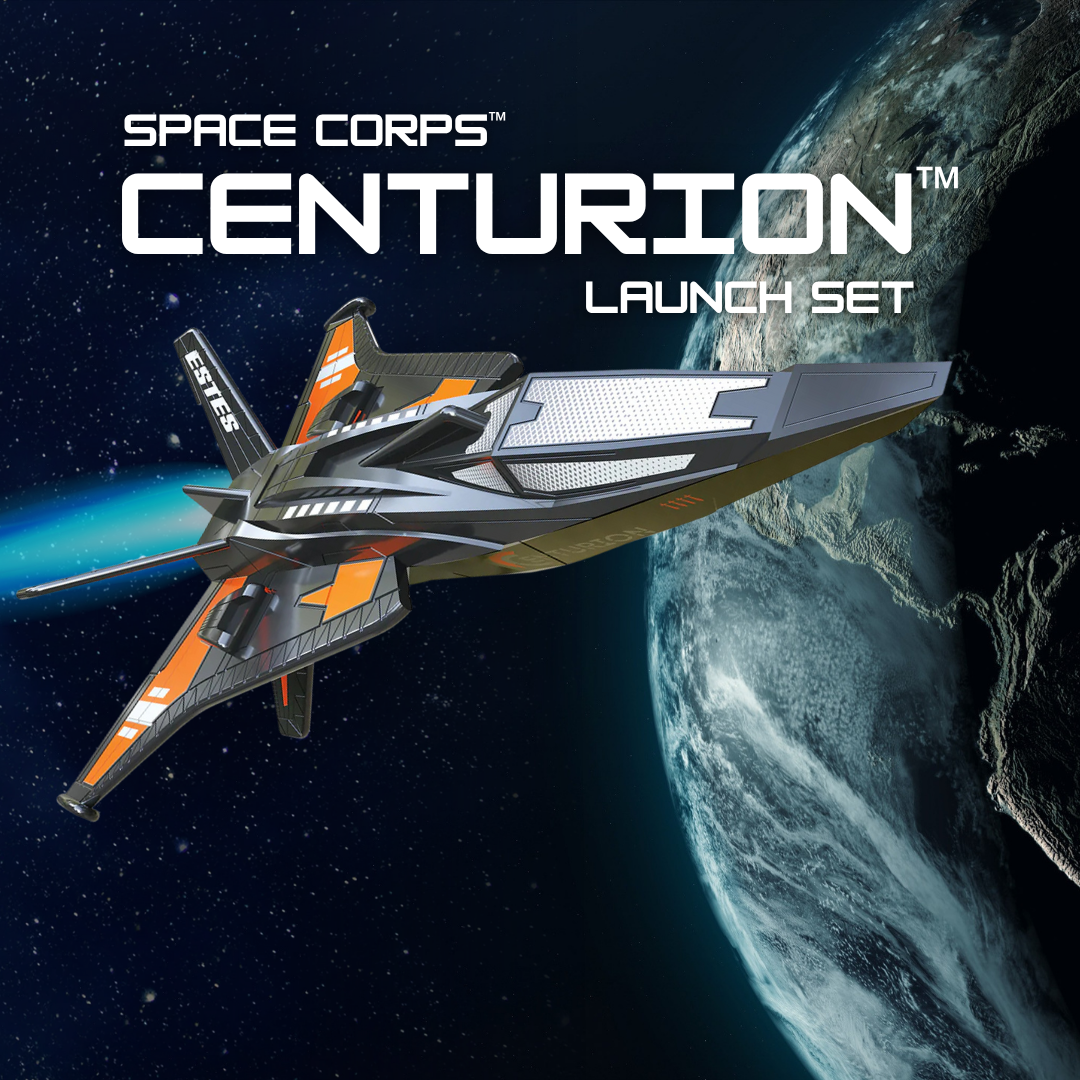 Estes Space Corps Centurion Model Rocket Launch Set Web Banner