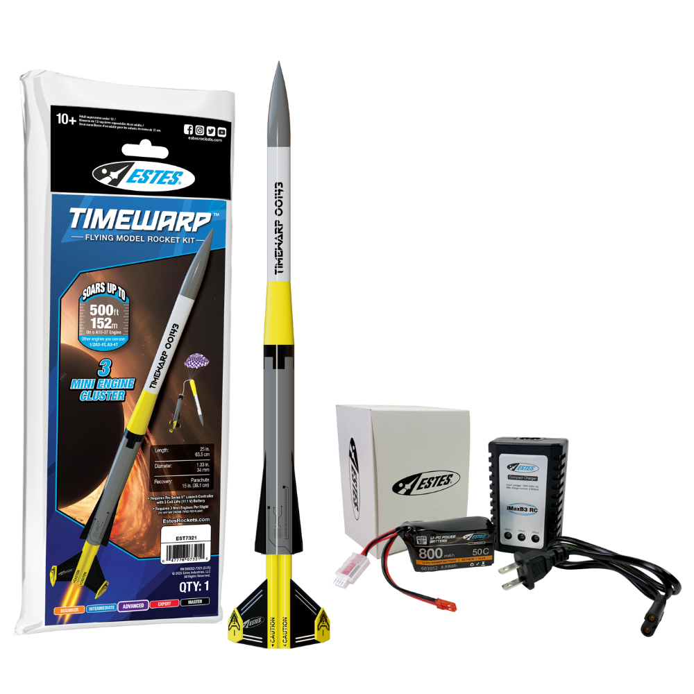 TimeWarp™ & Li-Po Power Battery with Charger Bundle