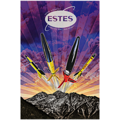 Estes Vintage Poster