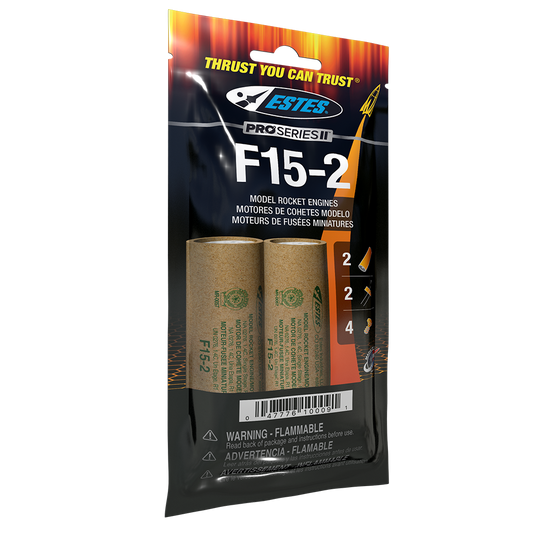 Estes F15-2 29mm Model Rocket Engines