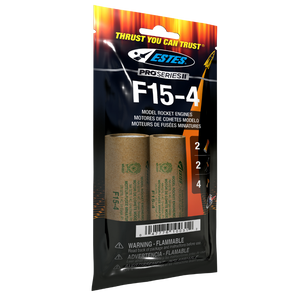 Estes F15-4 Model Rocket Engines