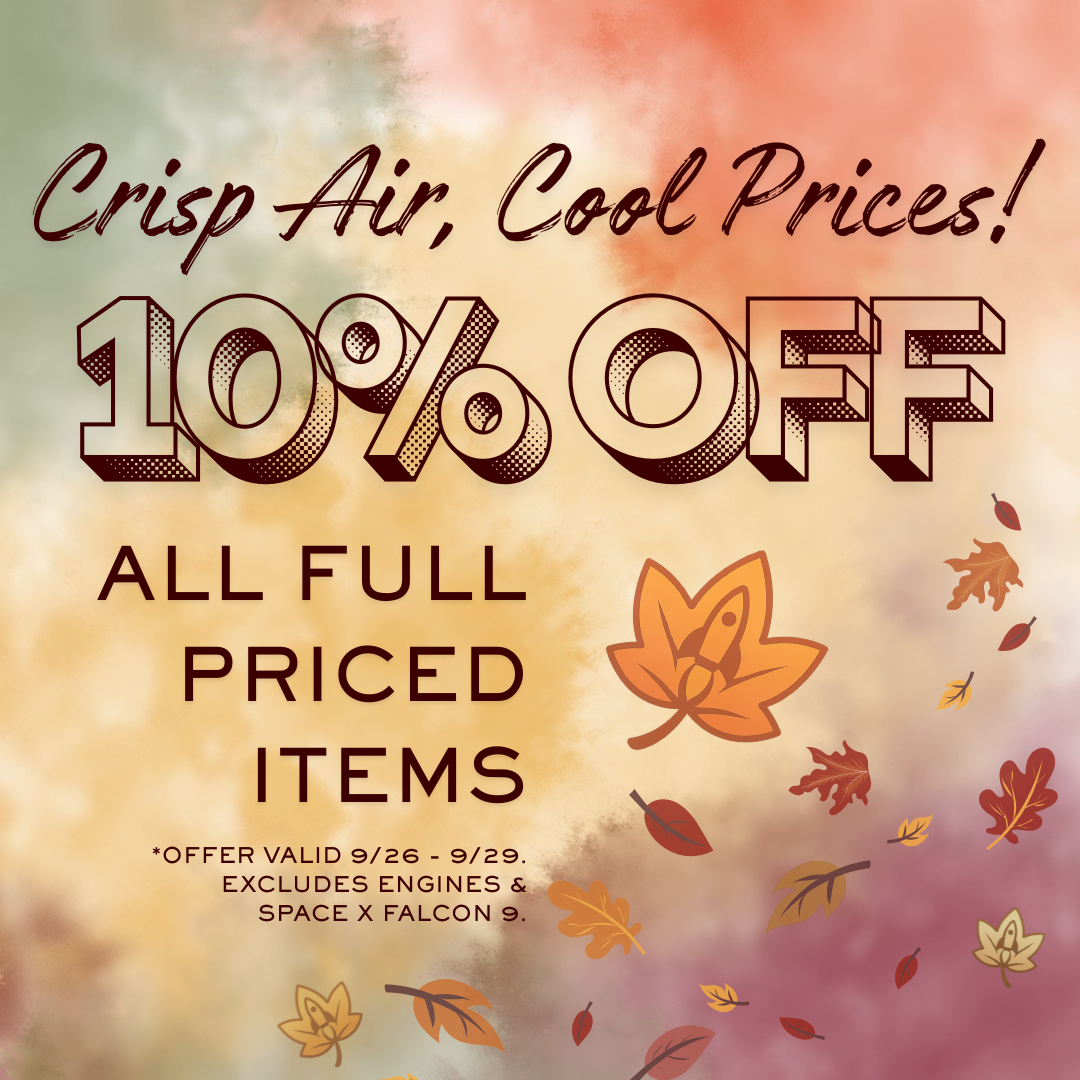 Estes Fall Savings Event - 10% Off Regular Priced Items
