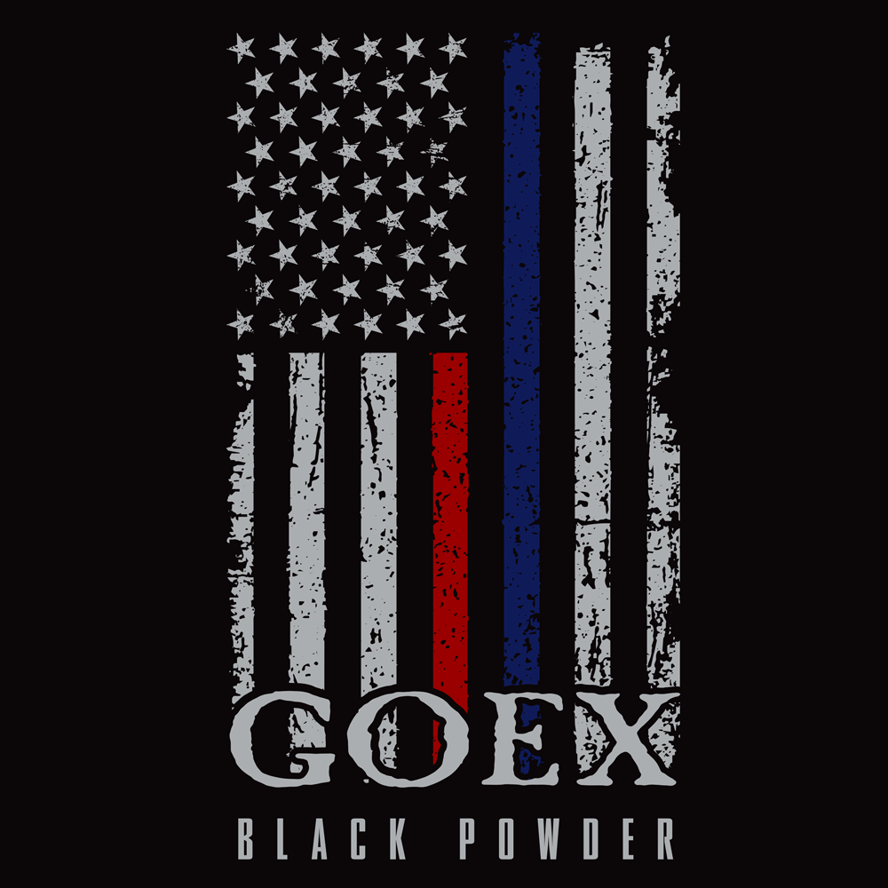 GOEX Black Powder Flag Shirt Back Detail