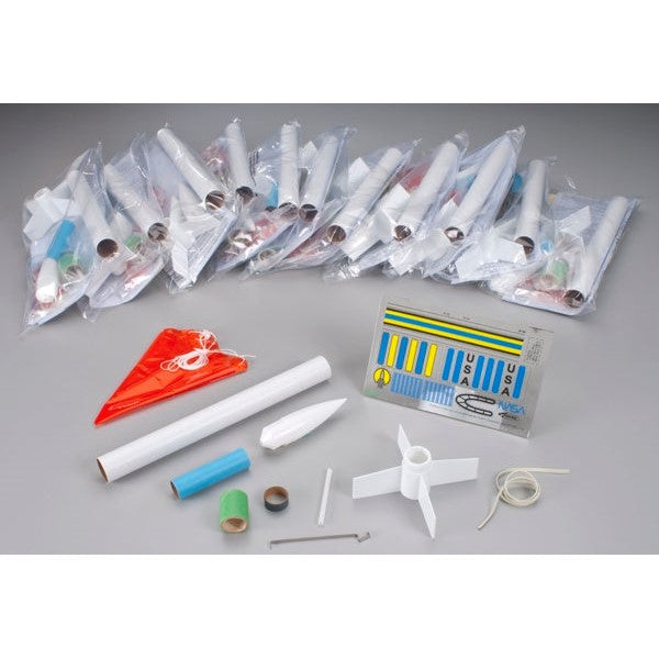Generic E2X® Bulk Pack (12 pk) Model Rockets - Easy Build & Creative ...