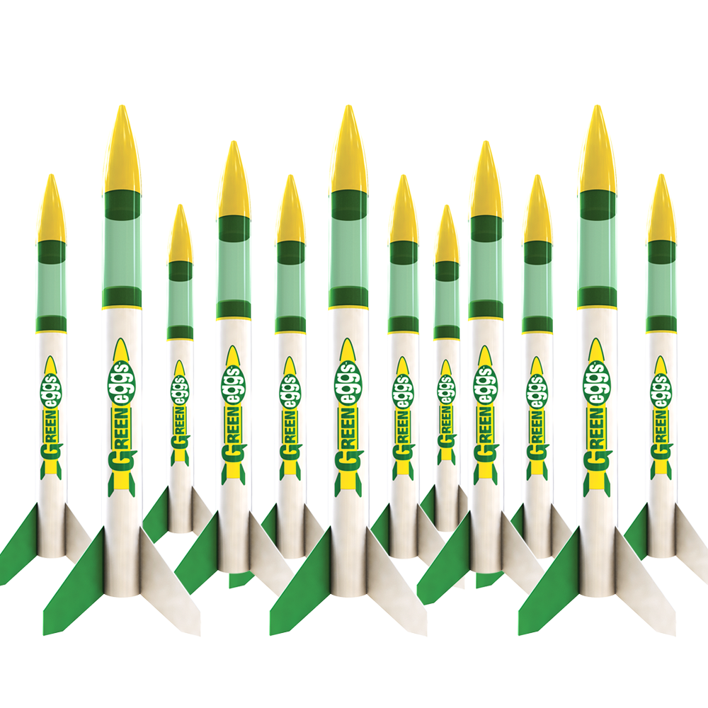 Green Eggs Bulk Pack | Estes Rockets