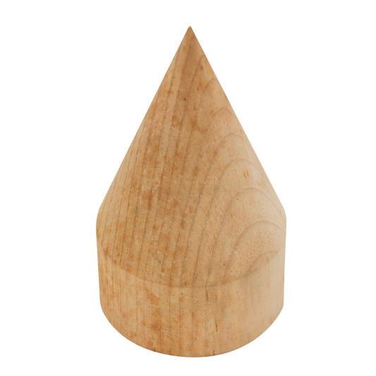 2" WNC Pine Model Rocket Nose Cone from The Launch Pad