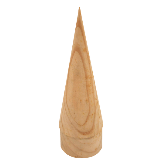 BT60 6" Long WNC Pine Wood Model Rocket Nose Cone from The Launch Pad 