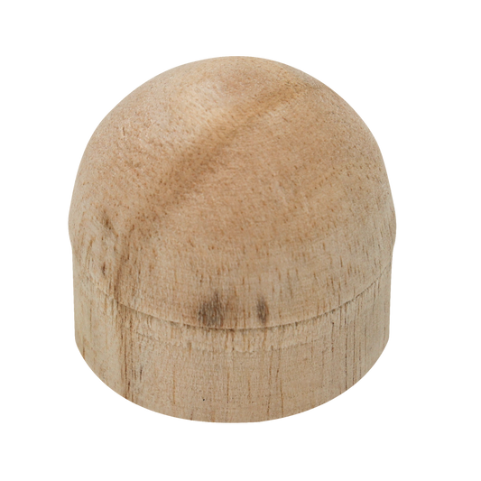 Hemispherical BNC Balsa Wood Model Rocket Nose Cone from The Launch Pad