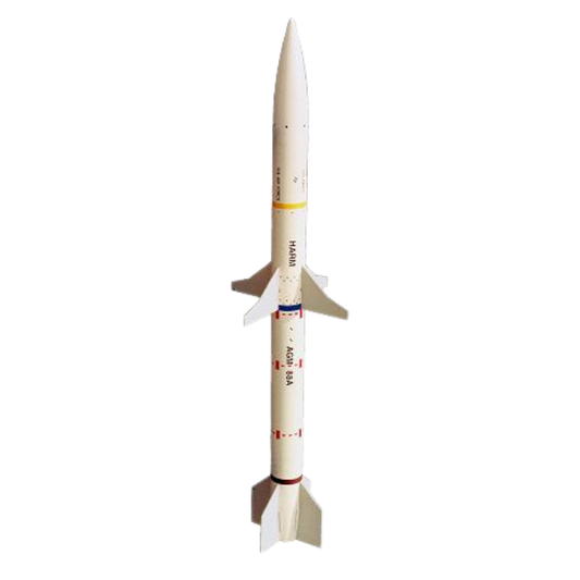 Harm AGM-88A Model Rocket from The Launch Pad