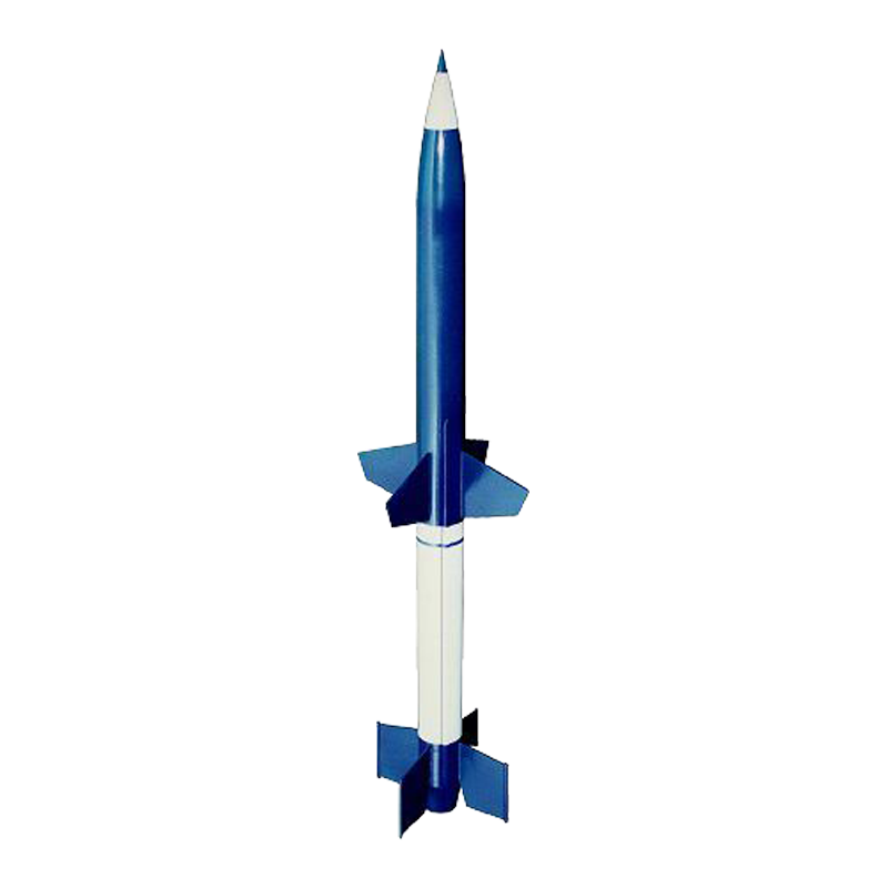 The Launch Pad Indigo S.A.M. Model Rocket