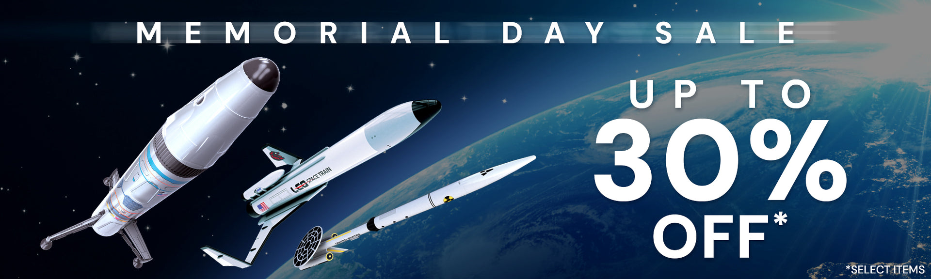 Estes Rockets Memorial Day Sale - Save Up to 30% Off Select Items