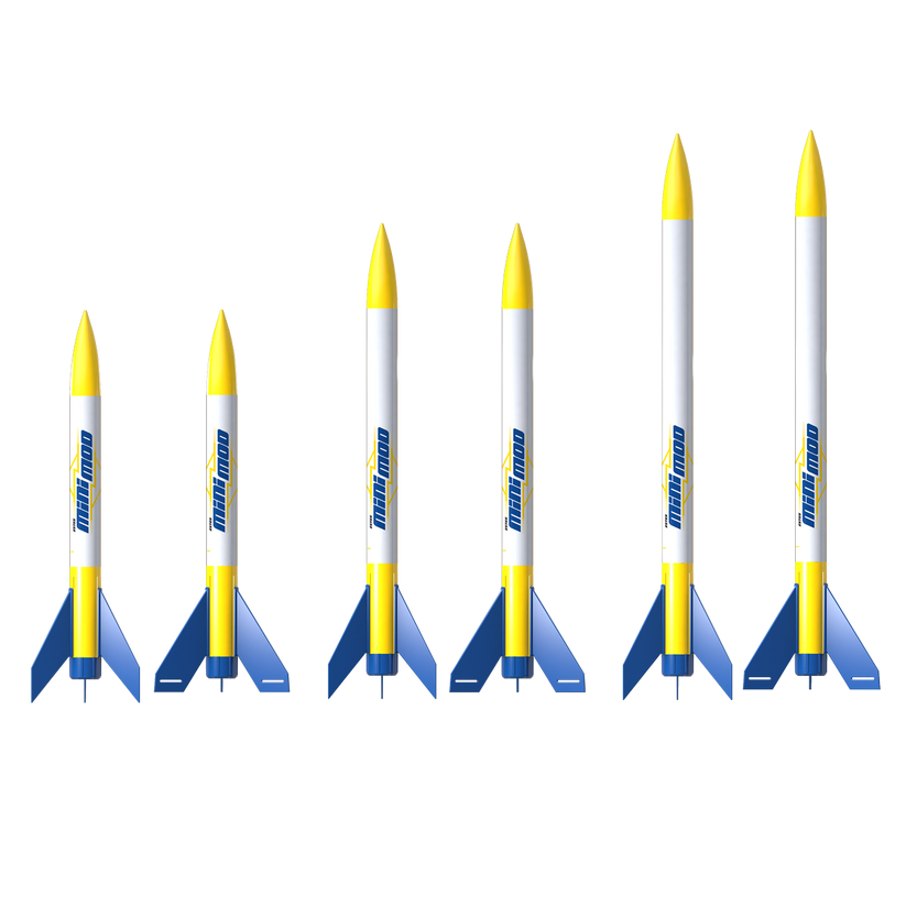 Mini Rocets Mini Mod™ Model Rocket Kit - 6 Ways to Build and Fly | Estes Rockets