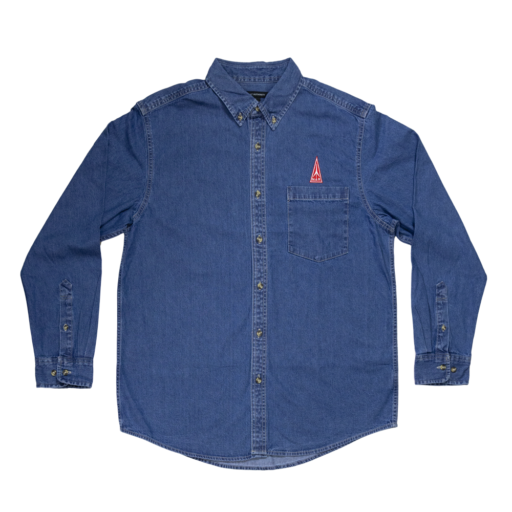 National Association of Rocketry Denim Shirt