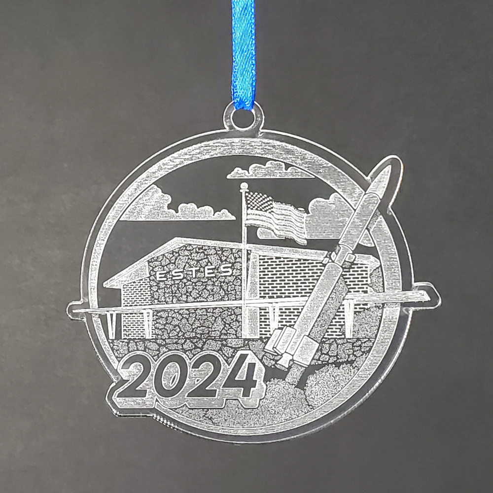 Estes Rockets 2024 Christmas Ornament