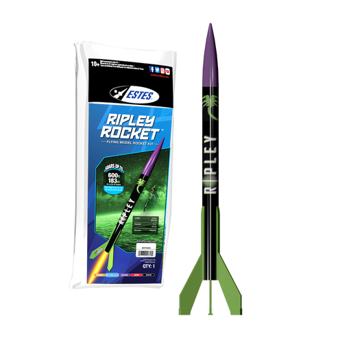 Ripley Rocket™ Model Kit by Estes - Alien Design, 600 ft Flights ...