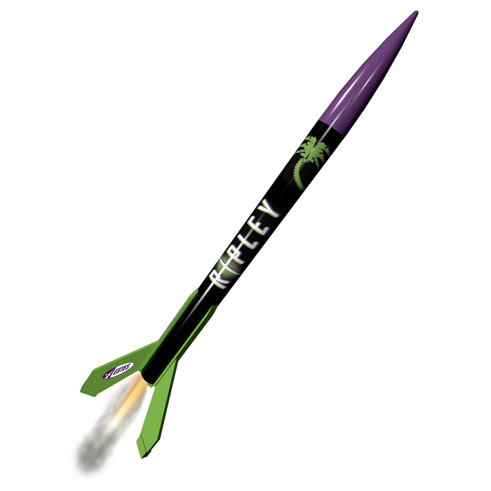 Ripley Rocket™ Model Kit by Estes - Alien Design, 600 ft Flights ...