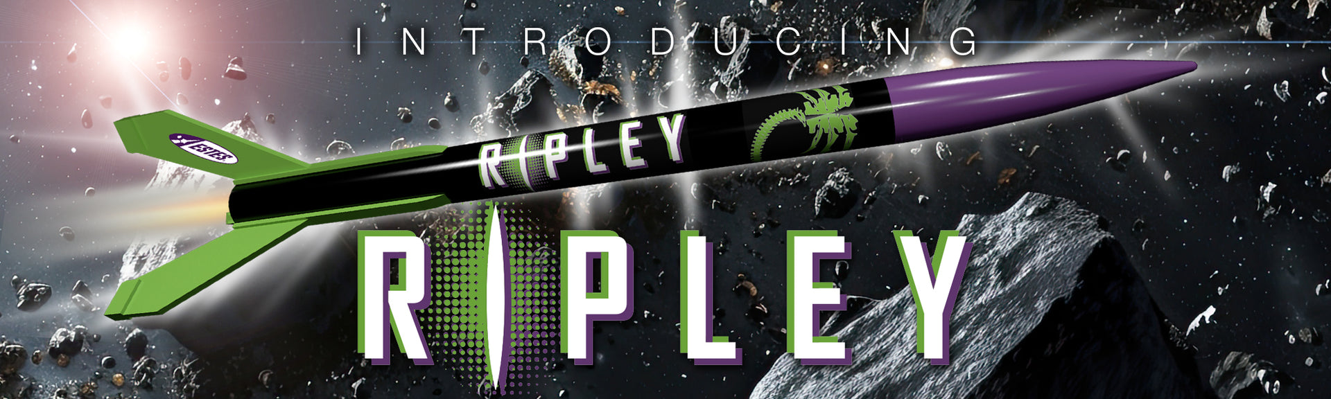 Ripley Rocket Banner