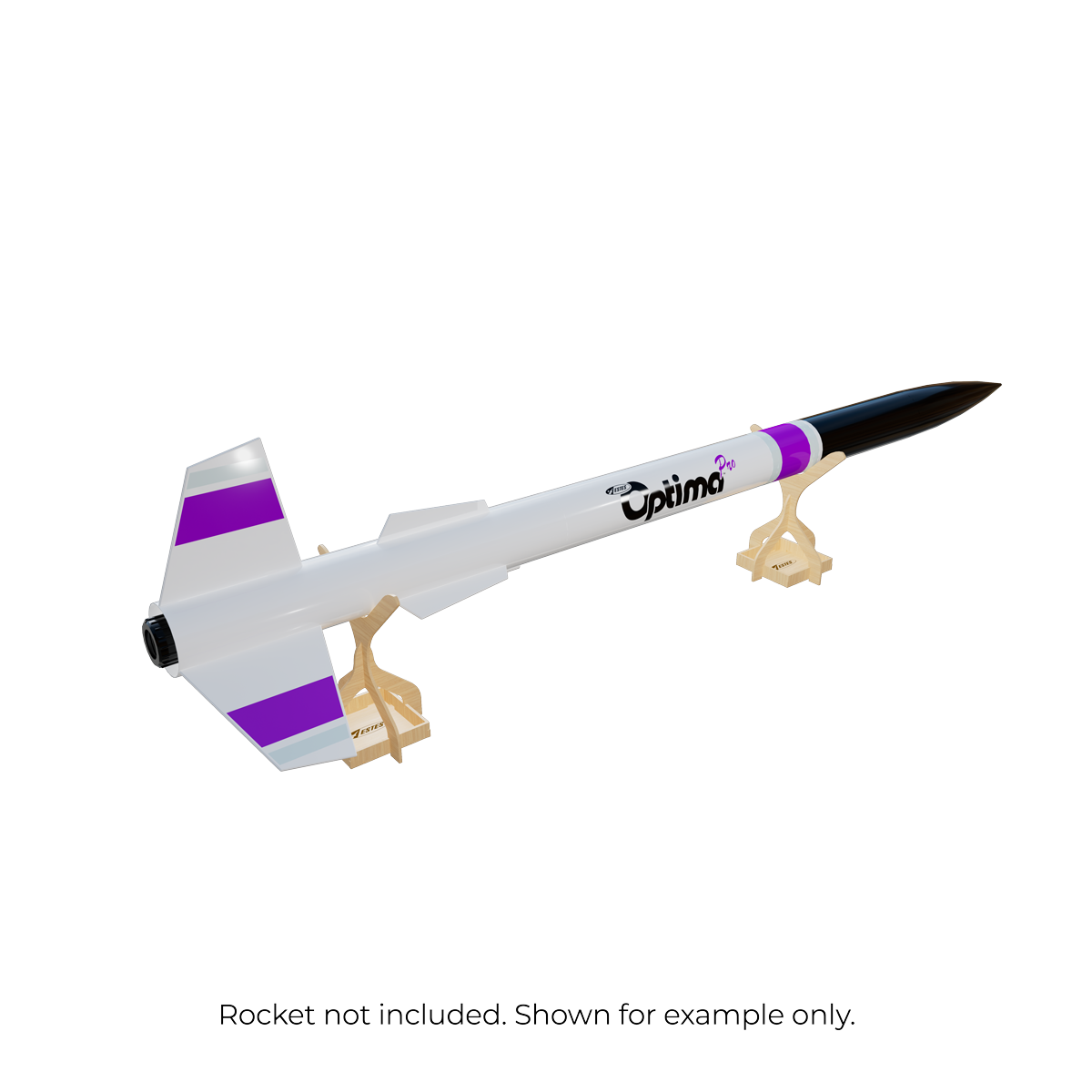 Laser-Cut Rocket Cradle – Perfect Display for Model Rockets | Estes Rockets