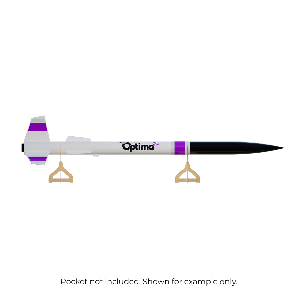 Laser-Cut Rocket Cradle – Perfect Display for Model Rockets | Estes Rockets