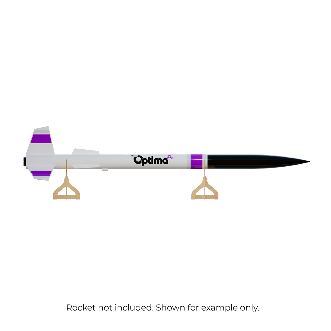 Laser-Cut Rocket Cradle – Perfect Display for Model Rockets | Estes Rockets