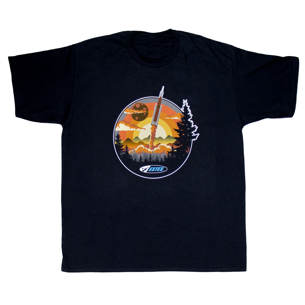 Estes Nasa SLS Shirt Estes Rockets