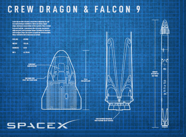 SpaceX Falcon 9 Model Rocket - Estes Rockets