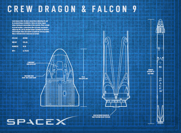 SpaceX Falcon Scale Replica Model Rocket Estes Rockets