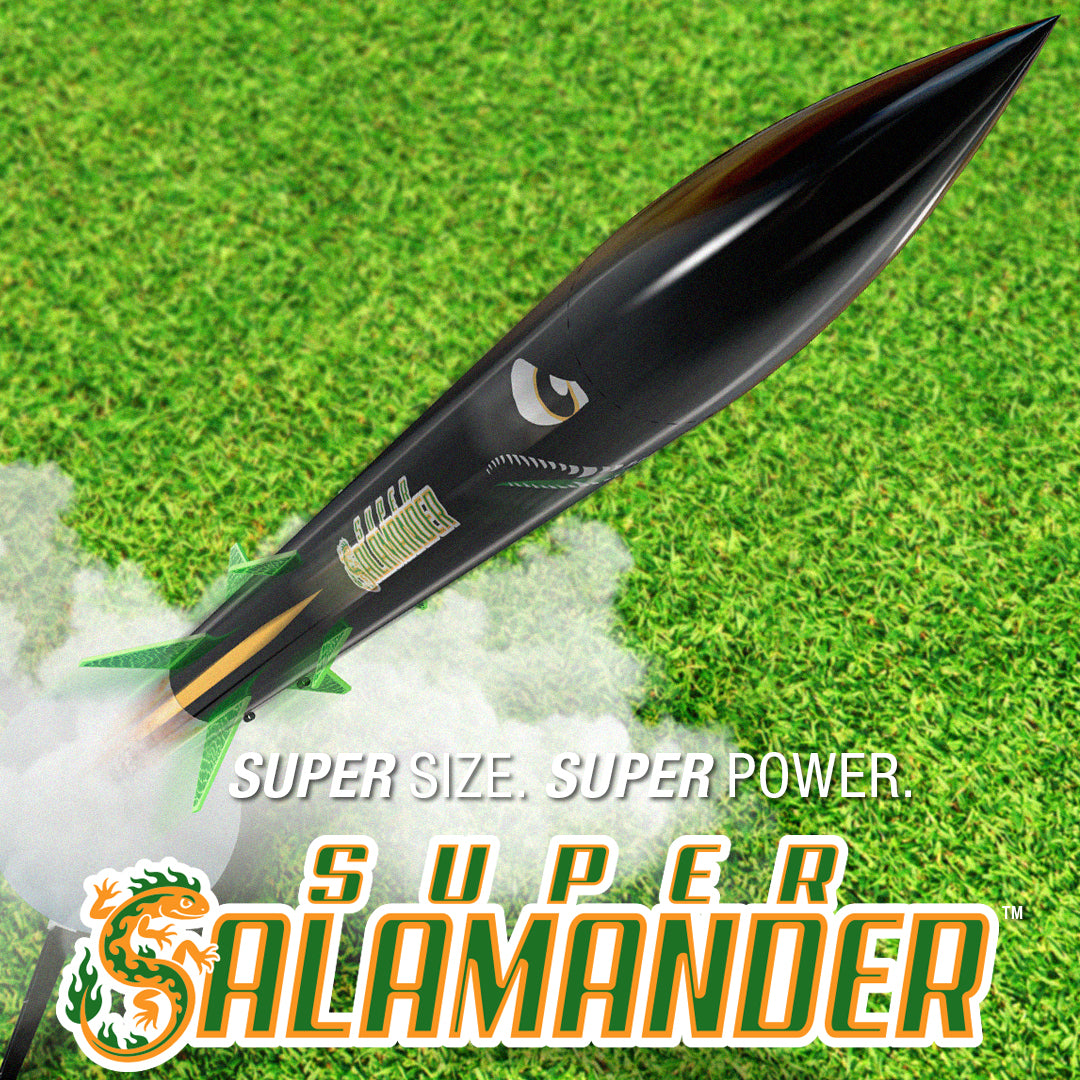 Estes Super Salamander Quad Cluster Engine Model Rocket 