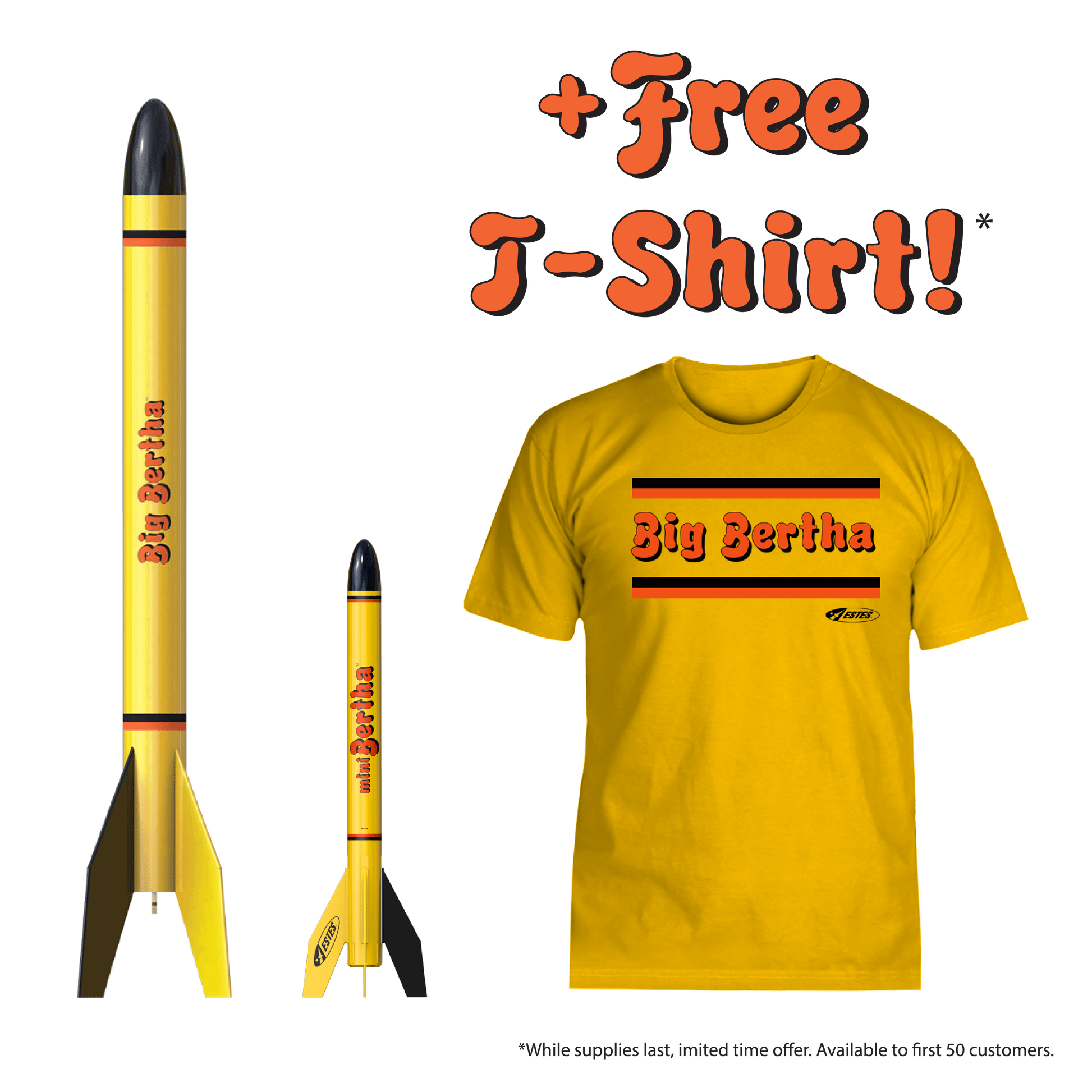 Bertha™ Bundle + FREE T-Shirt