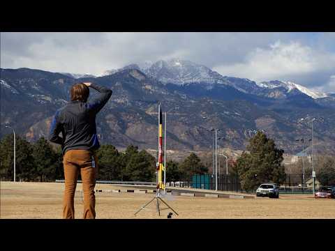 The Estes Vogel flying model rocket kit