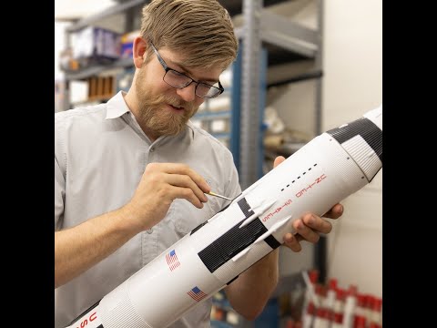 The Estes Saturn V Flying Model Rocket Kit