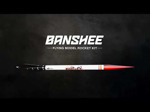 The Estes Banshee Flying Model Rocket Kit 