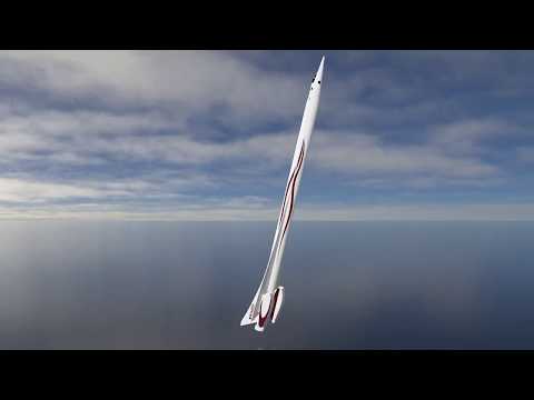 Estes Low Boom SST Expert Level Flying Model Rocket Kit