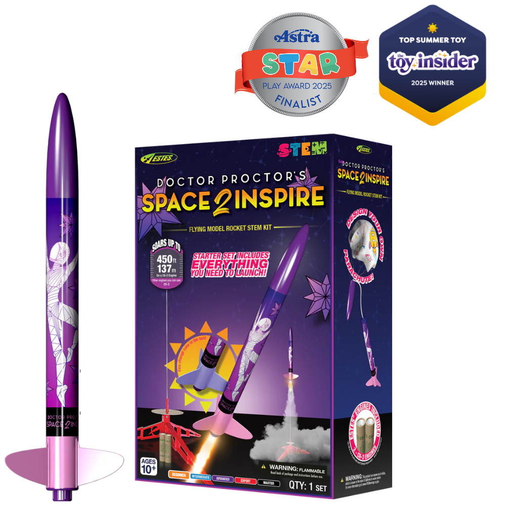 Space2Inspire Model Rocket STEM Kit - Build, Launch & Create | Estes ...