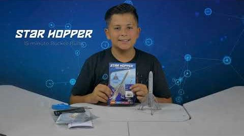 Estes Star Hopper Model Rocket Build Video Thumbnail