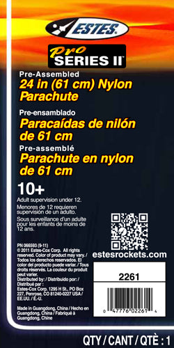 002261 - Pro Series II™ 24 inch Nylon Parachute-3204