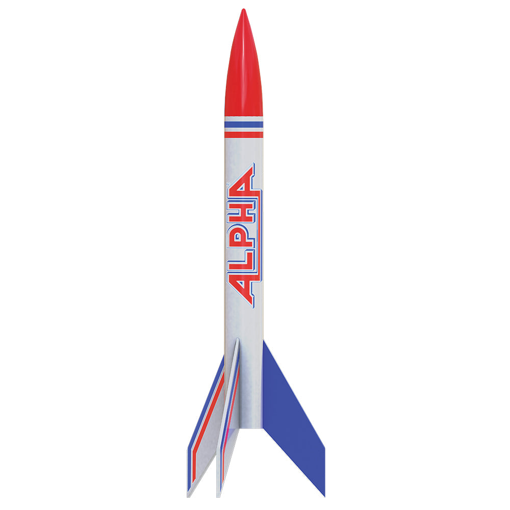Estes Alpha® Rocket - Classic Beginner Model for High-Altitude Flights ...