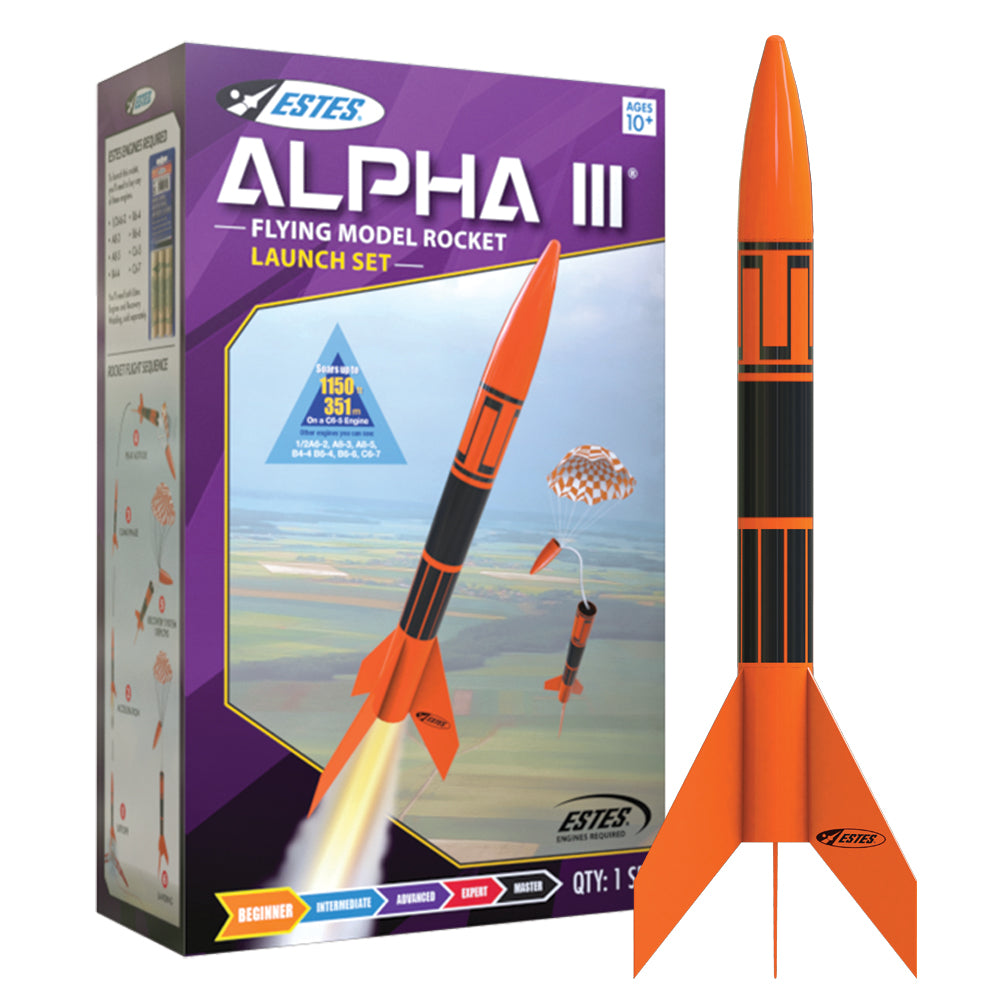 Estes Alpha III Flying Model Rocket