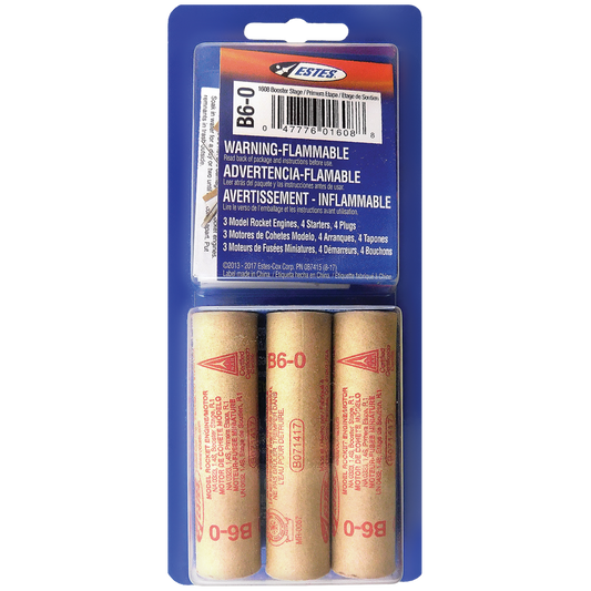 Estes B6-0 Model Rocket Engines