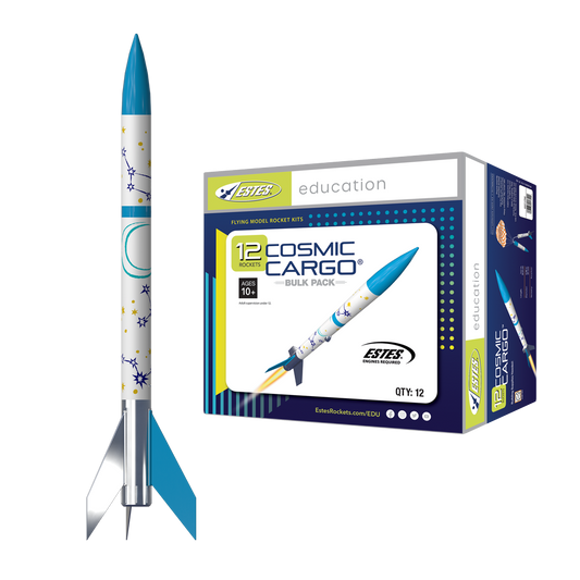 Estes Cosmic Cargo Model Rocket Bulk Pack