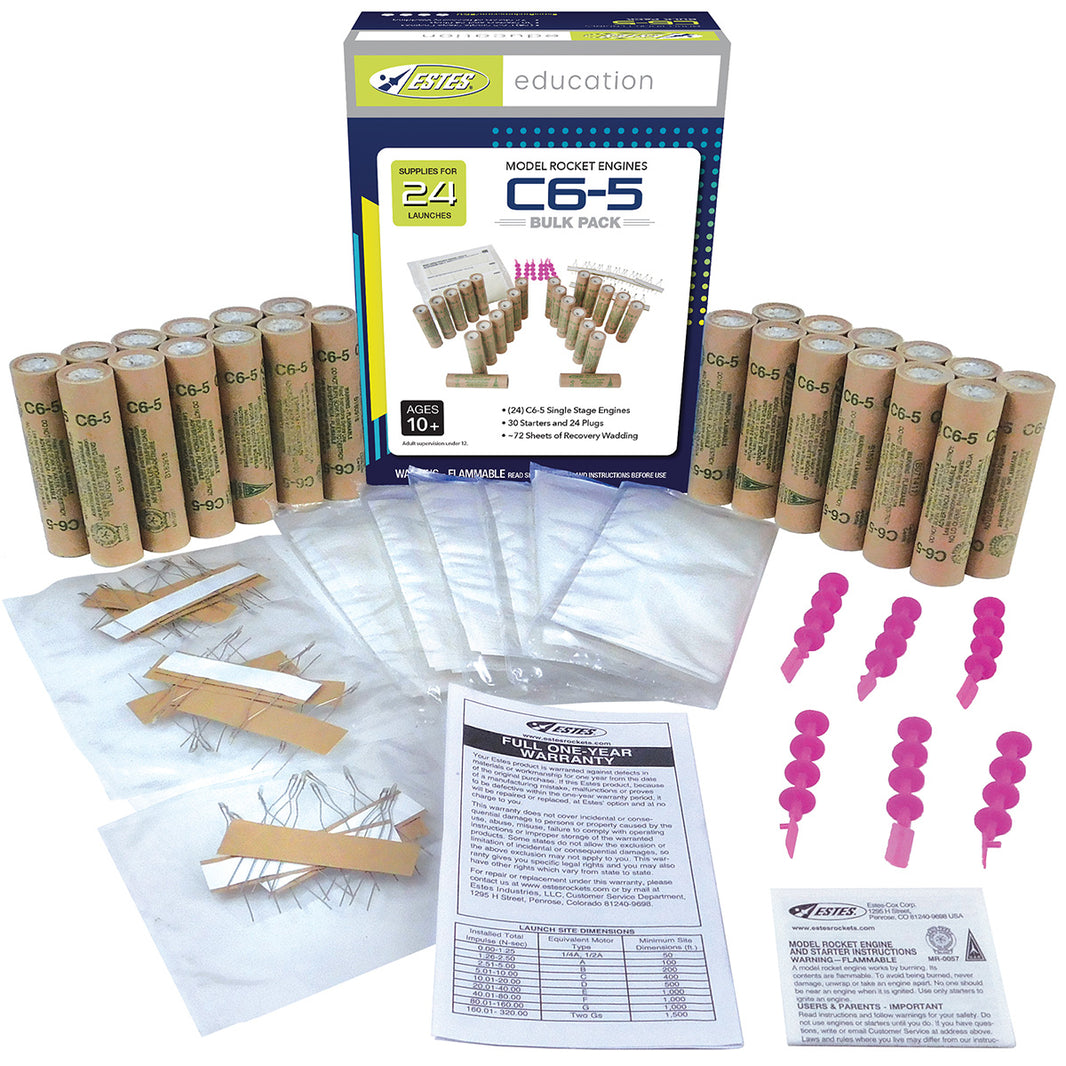 Rocketry Engine Model Single-Stage Model Rocket Engines | Estes Rockets