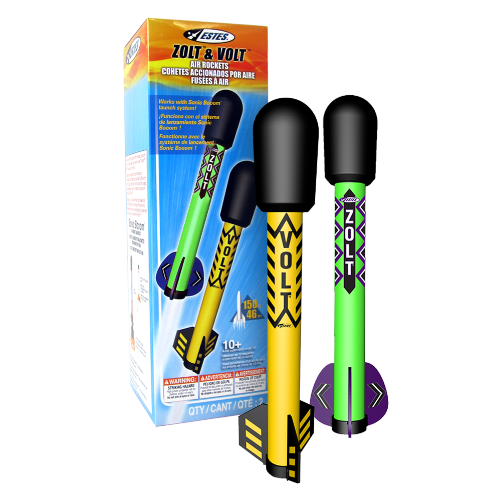 Zolt Volt Air Rockets Estes Rockets