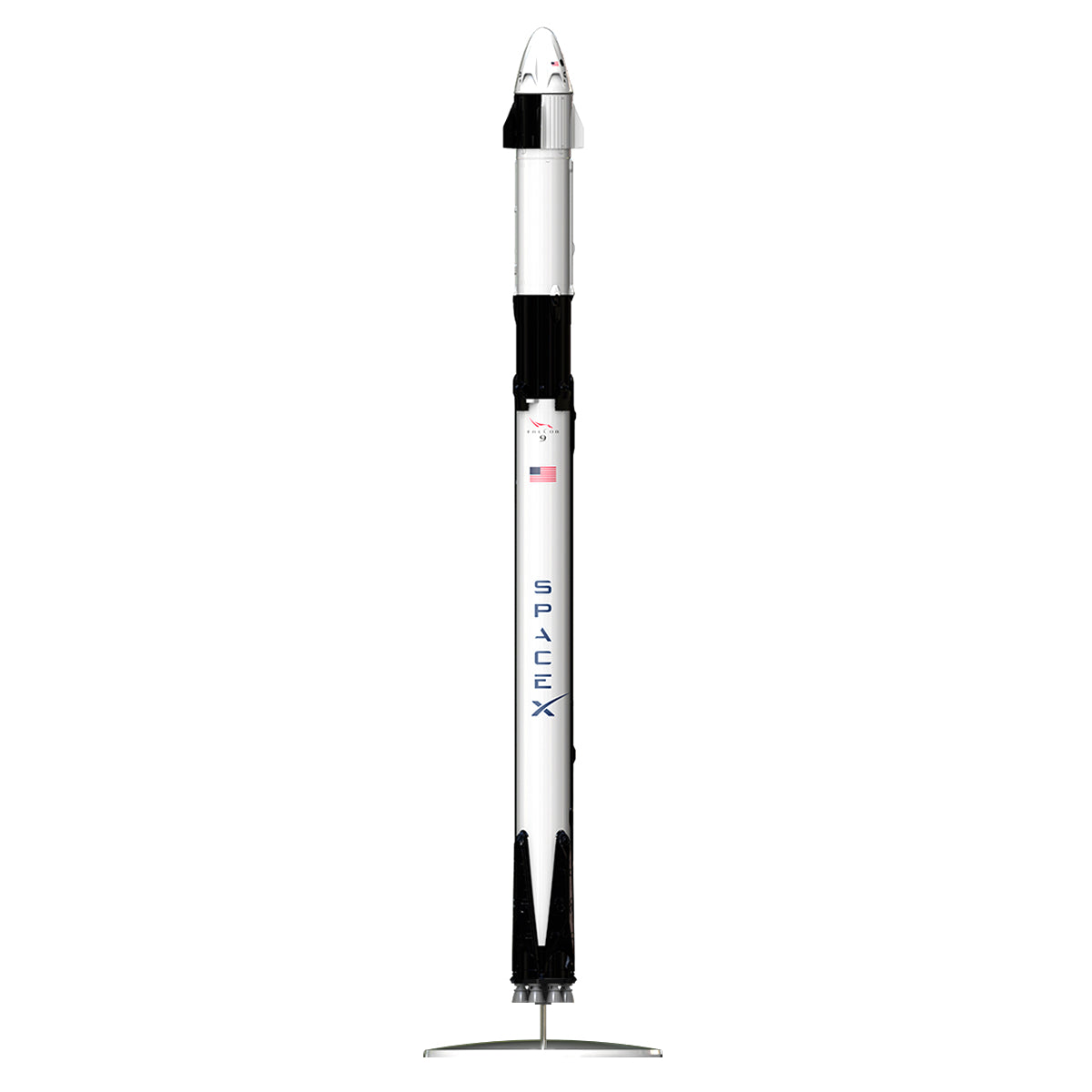 Falcon 9 With Stand