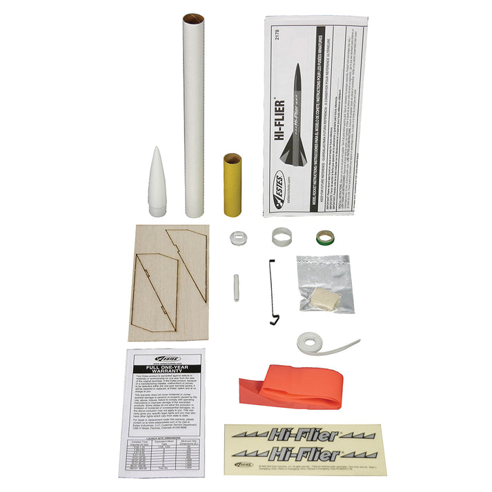 Shop the Hi-Flier® | High Altitude Model Rocket Kit | Estes Rockets