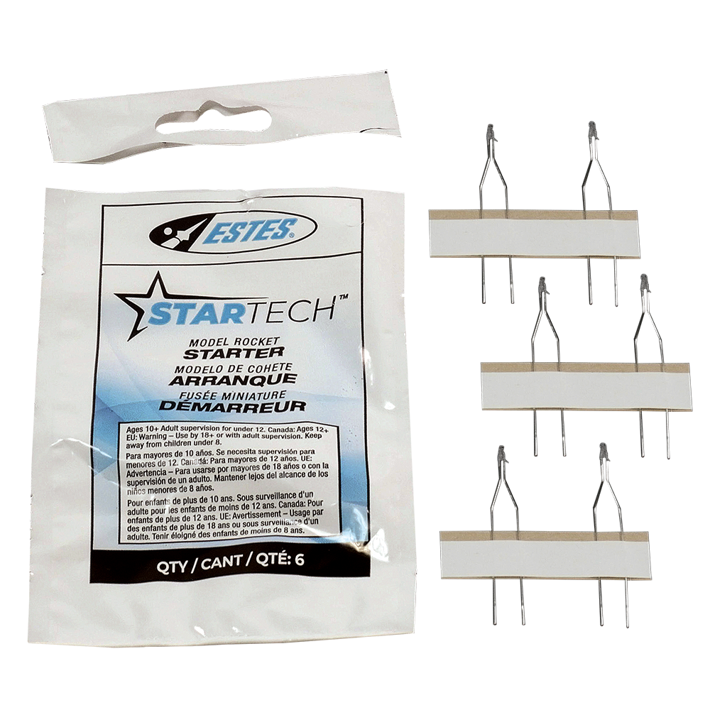 STARTECH™ Starters Reliable Model Rocket Ignition Every Time Estes