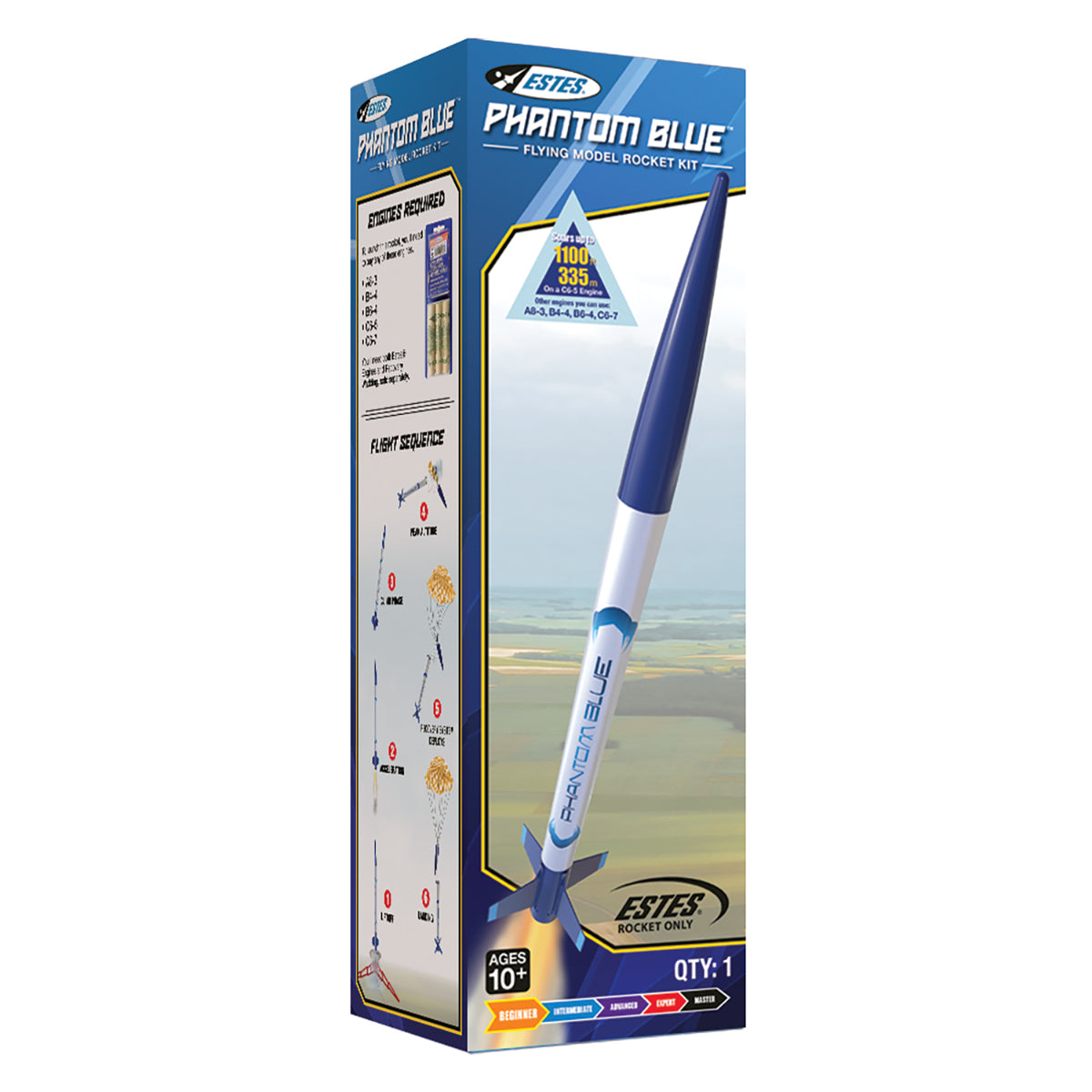 Flying model rocket kit