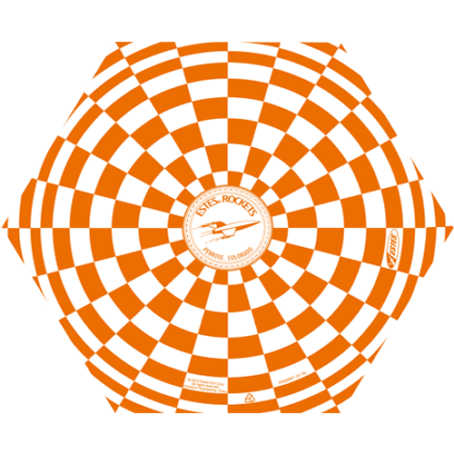 Estes Rockets 12 inch Printed Parachute
