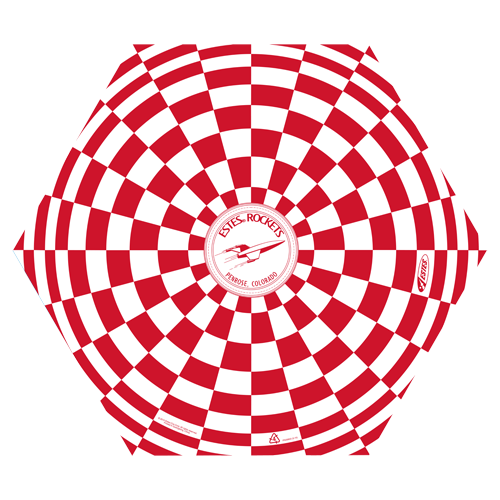 Estes Rockets 2271 - 24 in. Printed Parachute-2626