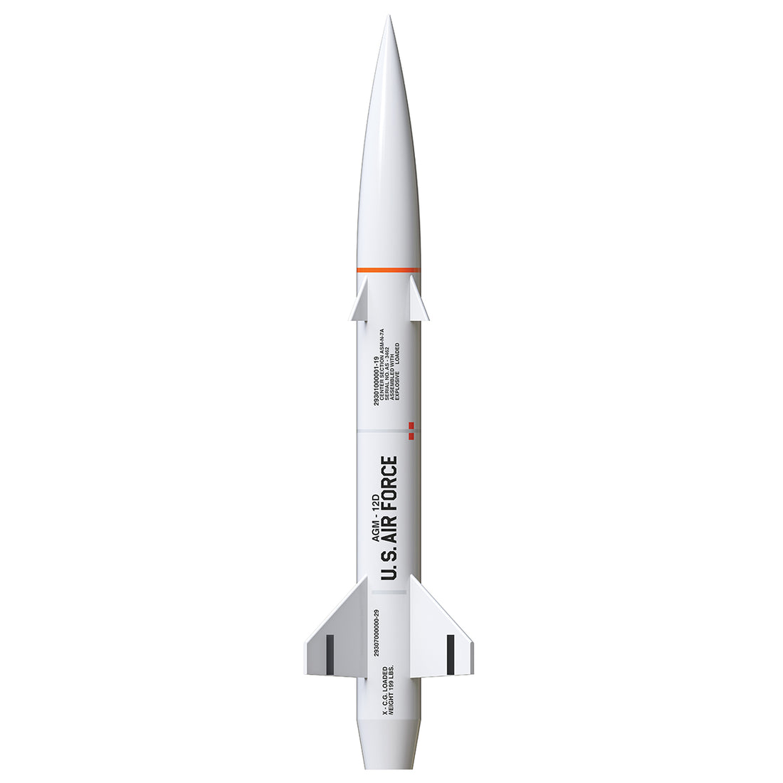 Estes Bull Pup 12D Flying Model Rocket Kit, Advanced Skill Level (007000)